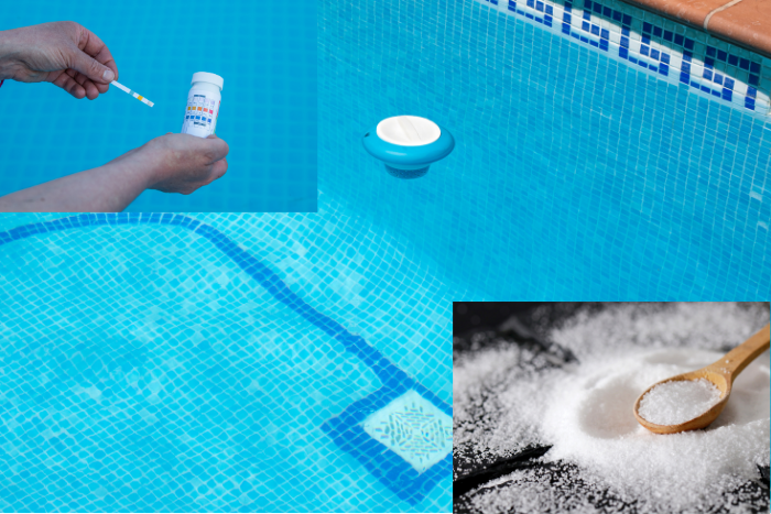 Monitoring kadar garam kolam renang. Ini yang harus dilakukan.