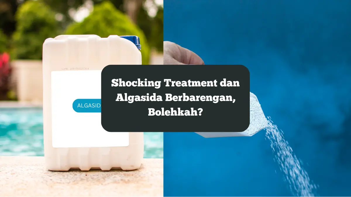 Ilustrasi algasida dan Shocking Treatment. Bolehkah ditambahkan berbarengan.