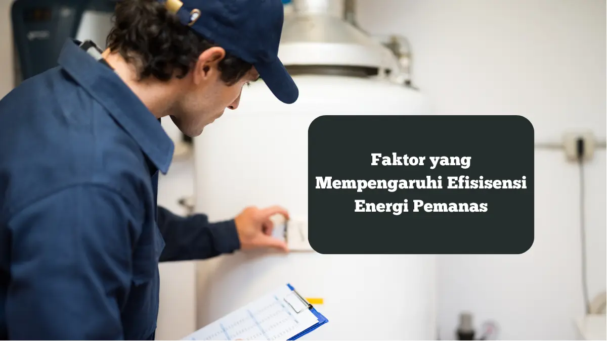 Ilustrasi mencatat pemanas kolam renang. Ini faktor yang memepengaruhi efisiensi energinya.