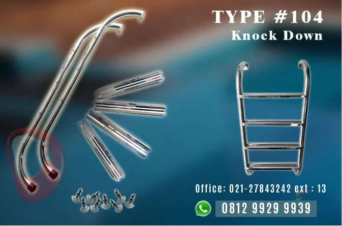 Standar Ukuran Tangga Kolam Renang