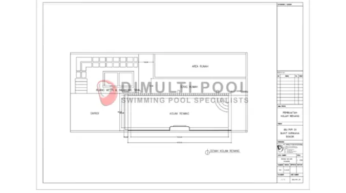 Mewah! Intip Proses Pembangunan Kolam Infinity Pool Ibu Pipi di Bogor
