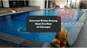 Estimasi Harga renovasi kolam renang semi overflow. Berikut proyek Bapak Boy di Cileungsi.