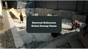 Ilustrasi renovasi kolam renang umum. Apa yang harus dilakukan