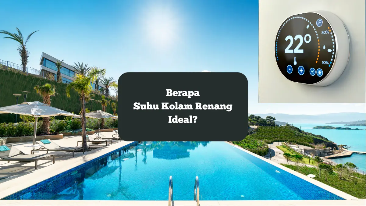 Ilustrasi suhu kolam renang. Berapa yang ideal?