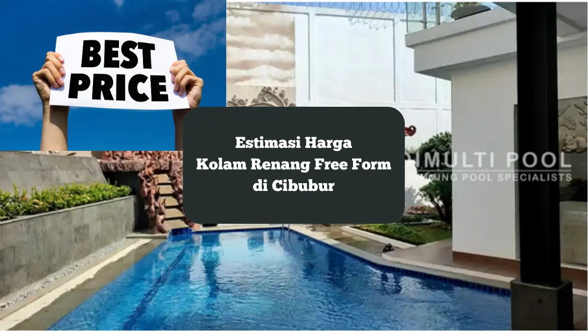Kolam renang free form di Cibubur. Ini Estimasi harga pembuatannya.