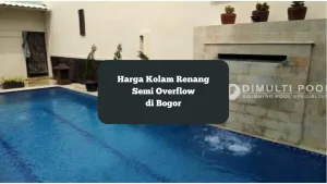 Kolam renang semi overflow di bogor milik Bapak Ronnie. Segini Harga Membuatnya.