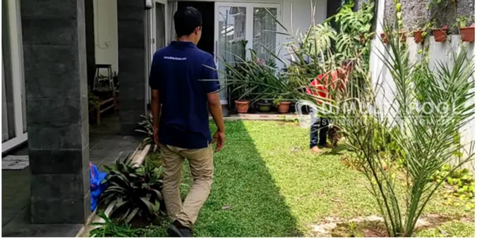 Mewah! Intip Proses Pembangunan Kolam Infinity Pool Ibu Pipi di Bogor
