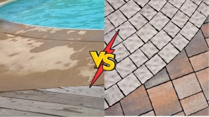 Decking kolam renang beton vs paving. Mana lebih baik?