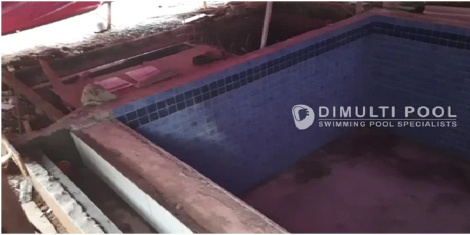 Kolam Renang Semi Overflow di Bekasi, Intip Proses Pembuatannya!