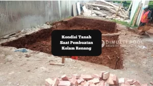 Ilustrasi kondisi tanah kolam renang. Pahami kondisi tanah saat membuat kolam renang.