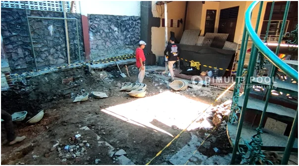 Intip Tahapan Membuat Kolam Arus Skimmer di Sukabumi