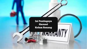 Ilustrasi garansi. Ini pentingnya pada pembuatan kolam renang.