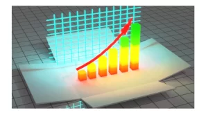 Ilustrasi kenaikan omzet. Ini model bisnis kolam terapi yang bisa dibuat.