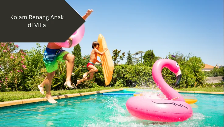 Ilustrasi anak berenang. Ini yang perlu diperhatikan ketika membuat kolam renang anak di villa.