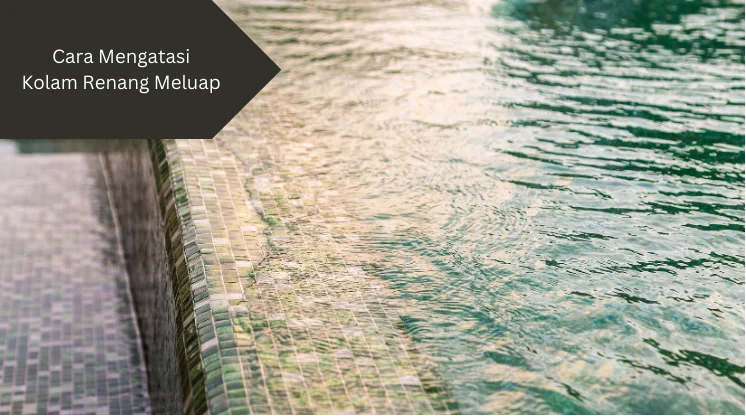 Ilustrasi kolam renang meluap. Begini cara mengatasi kolam renang meluap.