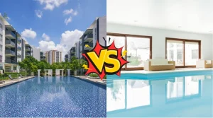 Perbandingan kolam renang indoor vs outdoor apartemen. Ada apa saja?