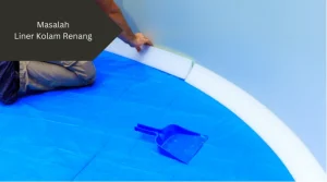 Ilustrasi liner kolam renang. Ini masalah liner kolam renang yang sering terjadi.
