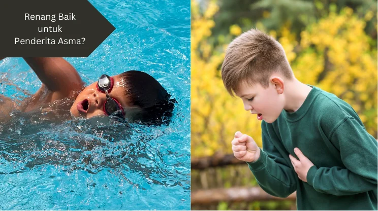 Ilustrasi renang dan asma. Apakah renang baik untuk penderita asma?