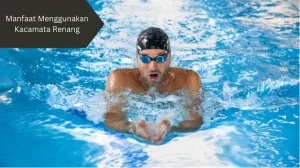 Ilustrasi berenang. Ini manfaat menggunakan kacamata renang.