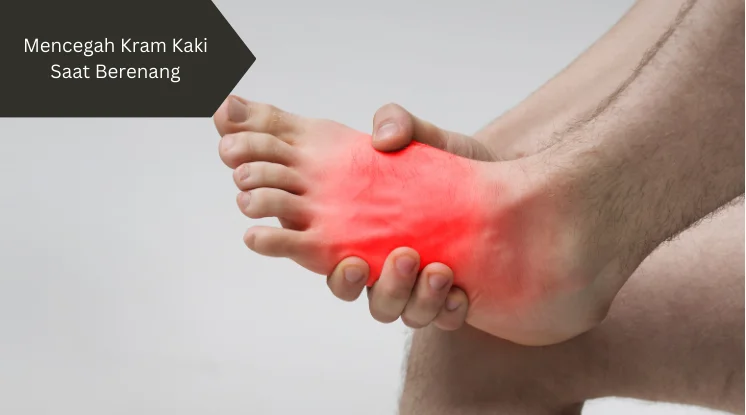 Ilustrasi kram kaki. Begini cara mencegah kram kaki saat berenang.