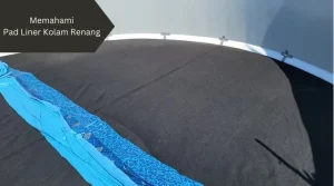 Ilustrasi pad liner kolam renang. Ini fungsinya.