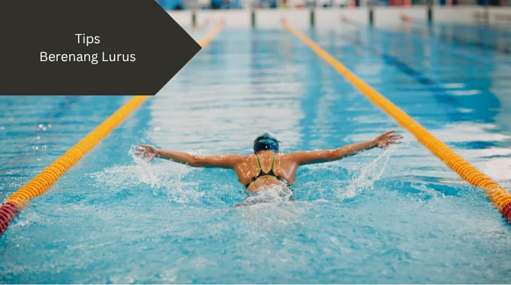 Ilustrasi berenang lurus. Lakukan tips ini.