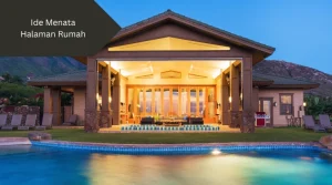 Ilustrasi halaman rumah. Ini ide menata halaman rumah yang cocok buat anda.