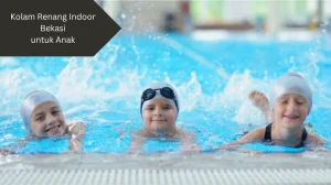 Ilustrasi kolam renang indoor untuk anak. Ini rekomendasi kolam renang indoor Bekasi yang cocok untuk anak.