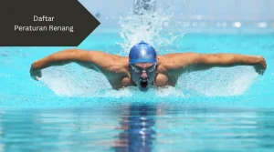 Ilustrasi renang gaya kupu-kupu. Ini daftar peraturan renang yang perlu diketahui.