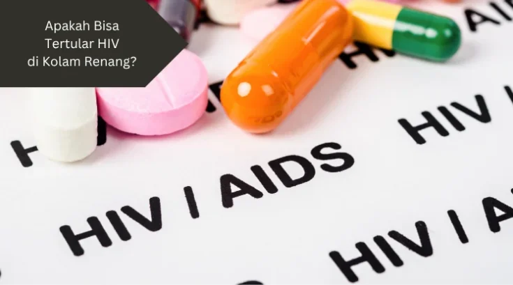 Ilustrasi HIV. Apakah bisa tertular HIV di kolam renang?