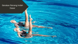 Ilustrasi gerakan renang indah. Ini gerakan dasar yang bisa dipelajari.