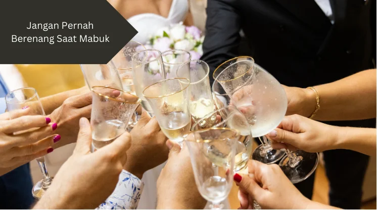 Ilustrasi mabuk. Ini alasan mengapa anda jangan pernah berenang saat mabuk.