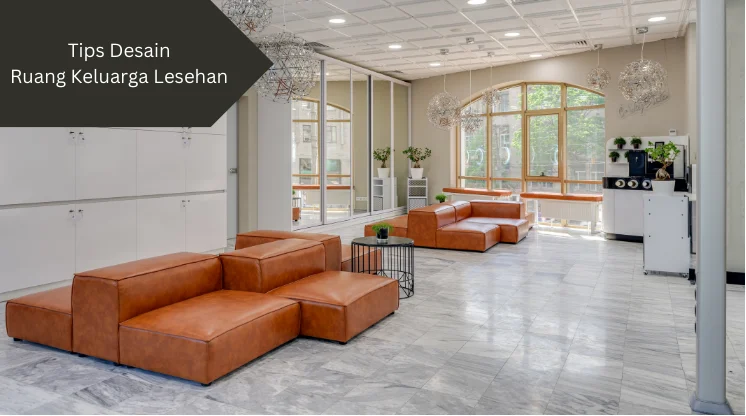 Ilustrasi ruang keluarga lesehan. Ini tips membuatnya.