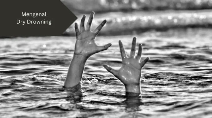 Ilustrasi tenggelam. Ini penjelasan dry drowning yang perlu dipahami.