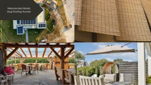 Beberapa contoh model atap rooftop rumah. Ini rekomendasinya.