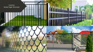 Berbagai model pagar minimalis. Ini rekomendasinya.