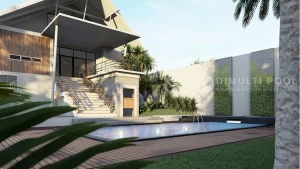 Contoh desain kolam renang. Ini penyedia jasa desain kolam renang terbaik.