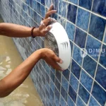 Pemasangan lampu kolam renang. Ini penyedia jasa instalasi lampu kolam renang terbaik.