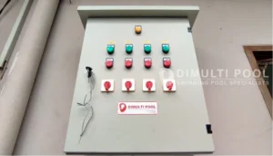 Box panel kelistrikan kolam renang. Ini cara memperbaiki masalah box panel kolam renang bau hangus.