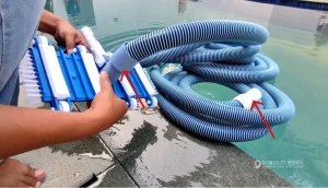 Lokasi konektor vacuum hose. Ini cara memperbaiki konektor vacuum hose patah.