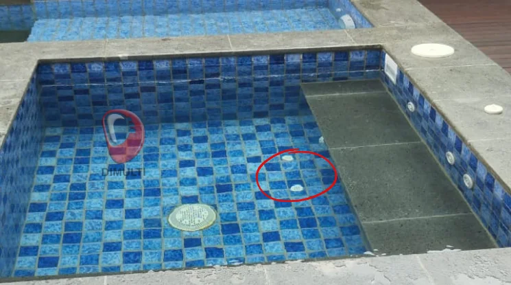 Cara mengatasi masalah semburan Aerator di kolam jacuzzi tidak rata