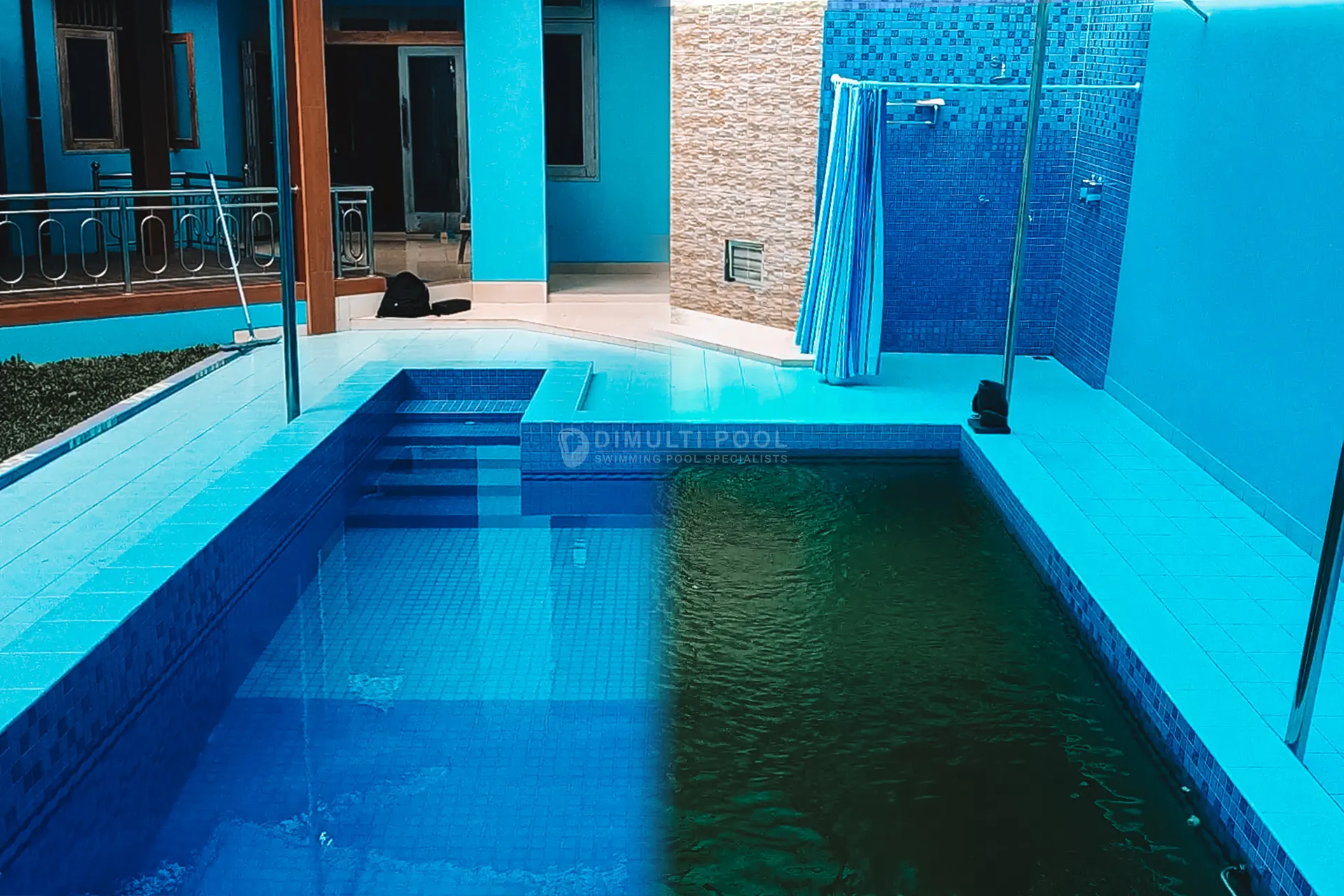 Menjernihkan Air Kolam Renang Berlumut