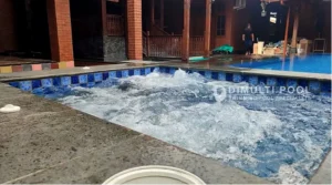 Hasil jasa pembuatan kolam renang di solo. Ini prosesnya.