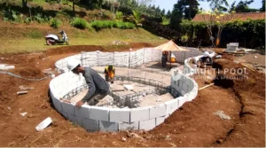 Progres jasa pembuatan kolam renang di Rembang. Berikut penjelasannya.