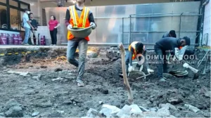 Progres penggalian proyek jasa pembuatan kolam renang di Ngawi. Intip proses selengkapnya.