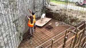 Progres jasa pembuatan kolam renang Lampung Timur. Ini prosesnya.