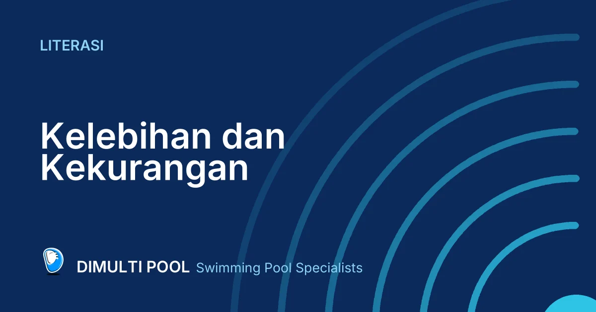 Kelebihan dan Kekurangan Stainless Steel, Penggunaan di Kolam Renang